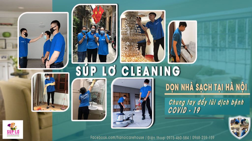 Súp Lơ Cleaning nhận dọn nhà tại khắp 13 quận của Hà Nội