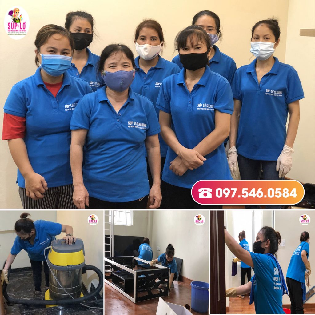 Nhân viên Súp Lơ Cleaning chuẩn bị chu đáo – Tác Phong Chuyên nghiệp – Chỉn Chu