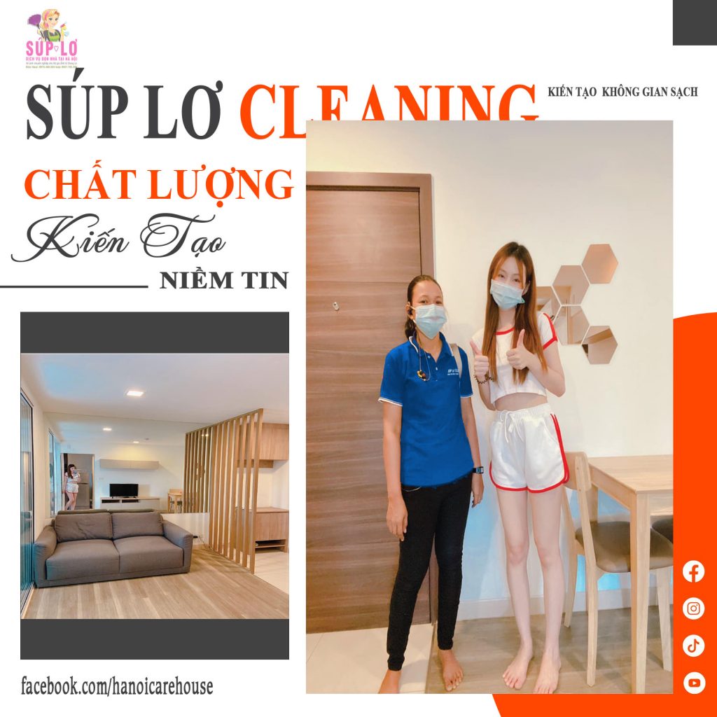 Súp Lơ Cleaning vệ sinh nhà cửa sạch bóng