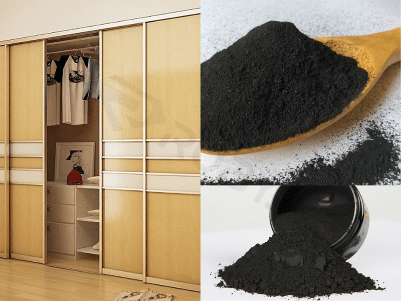   Cách chống ẩm mốc tủ quần áo bằng than hoạt tính