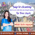 Dịch Vụ Vệ Sinh Nhà Tại Trúc Bạch