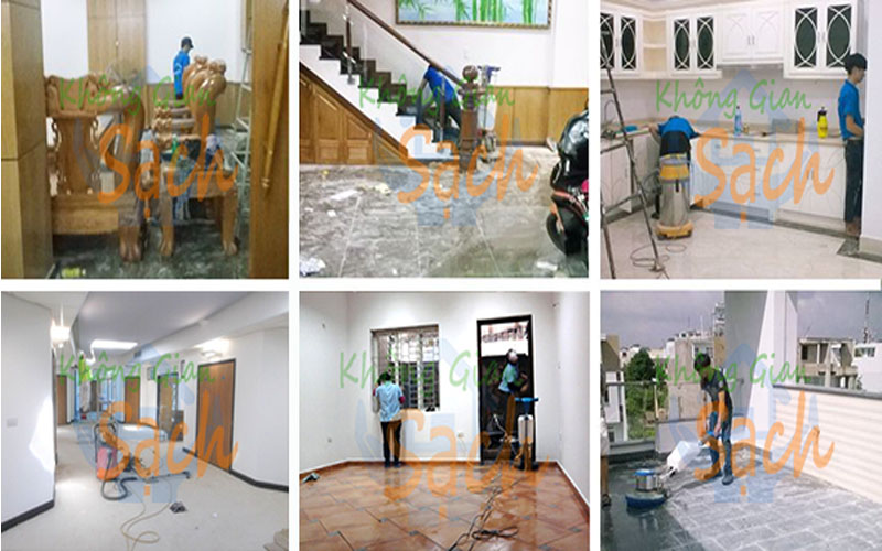 Công ty vệ sinh công nghiệp Không Gian Sạch tại Thanh Xuân