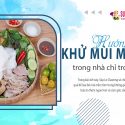 Cách Khử Mùi Mắm Tôm Trong Nhà Chỉ Trong Vài Phút