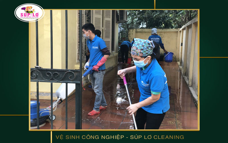 Quy trình vệ sinh nhà tại Cống Vị của Súp Lơ Cleaning chuyên nghiệp