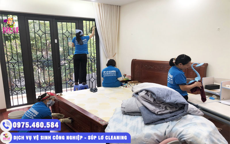 Dịch vụ dọn vệ sinh nhà cuối năm, vệ sinh nhà Tết của Súp Lơ Cleaning uy tín, chất lượng hàng đầu tại Hà Nội