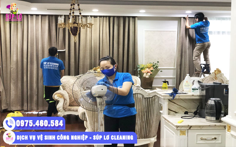 Dịch vụ vệ sinh căn hộ chung cư tại Hà Nội của Súp Lơ Cleaning " Tận tâm - Chuyên nghiệp - Chất lượng" 