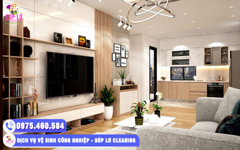 Quy trình vệ sinh căn hộ chung cư của Súp Lơ Cleaning chuyên nghiệp, đẳng cấp