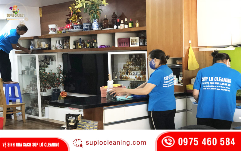 Quy trình vệ sinh nhà cửa của Súp Lơ chuyên nghiệp, tận tâm, chinh phục được mọi khách hàng 