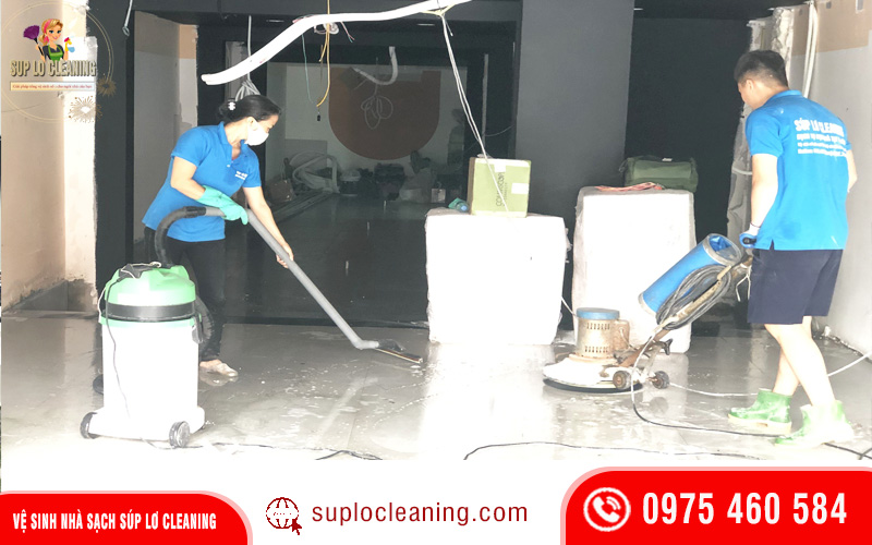 Công ty Súp Lơ Cleaning nhận đánh bóng, chà sàn gỗ, sàn đá các loại tại các quận huyện Hà Nội