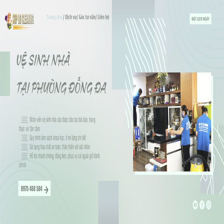 Ve Sinh Nha Tai Phuong Dong Da