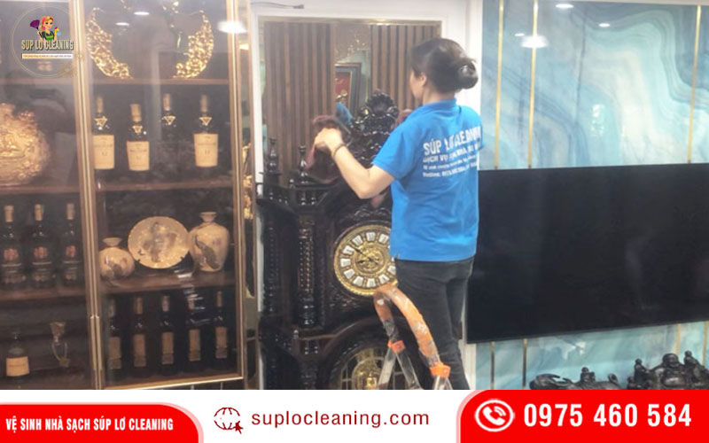 Dịch vụ vệ sinh nhà tại phường Hồng Hà giúp đánh bay mọi bụi bẩn cứng đầu