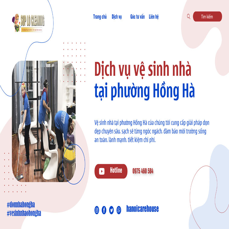 Ve Sinh Nha Tai Phuong Hong Ha