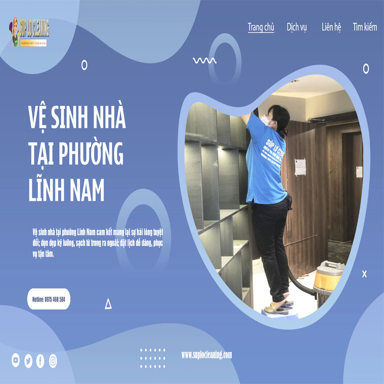 Ve Sinh Nha Tai Phuong Linh Nam