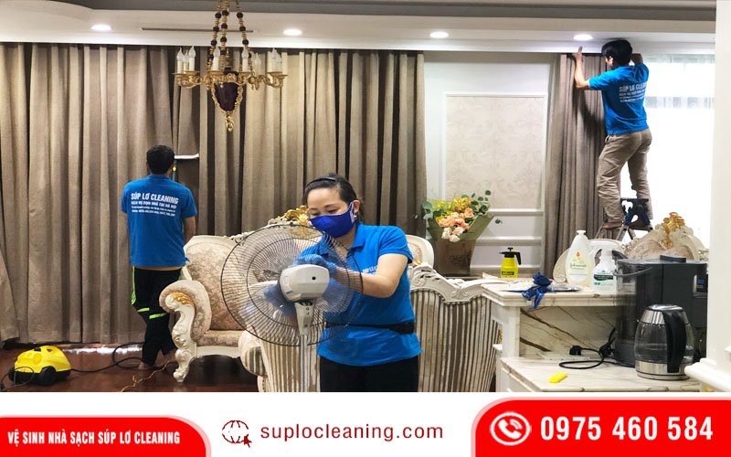 Dịch vụ tổng vệ sinh nhà tại Hoàng Liệt - Súp Lơ Cleaning chinh phục 99,99% khách hàng 