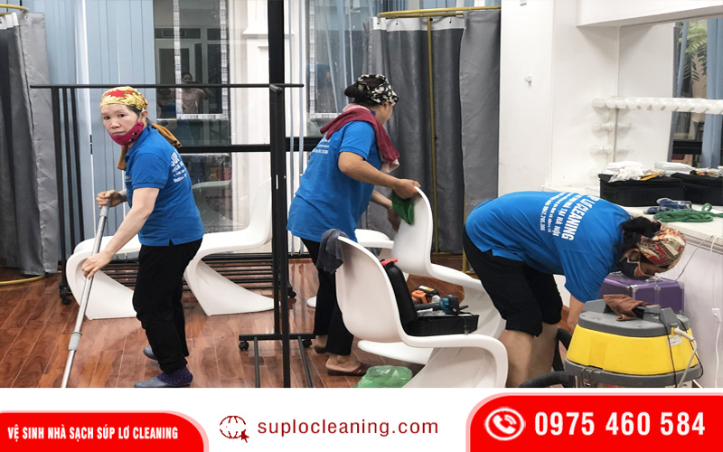 Quy trình dọn nhà tại phường Tây Hồ của Súp Lơ bài bản và chất lượng tuyệt đối