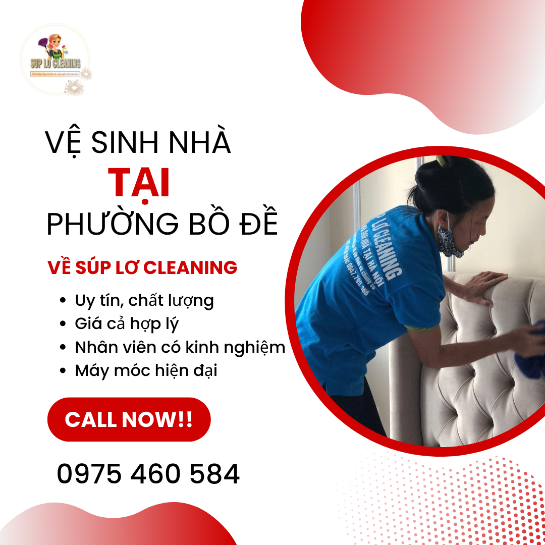 Vệ Sinh Nhà Tại Phường Bồ Đề Chuyên Nghiệp ✅ Giá Rẻ