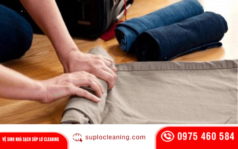 Các hạng mục trong dịch vụ gấp quần áo tại phường Ngọc Hà