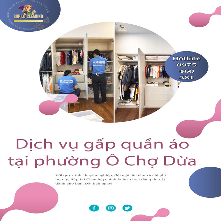 Gấp Quần áo Tại Phường Ô Chợ Dừa ✨  Dịch Vụ Chuyên Nghiệp  ✨  Giá Tốt