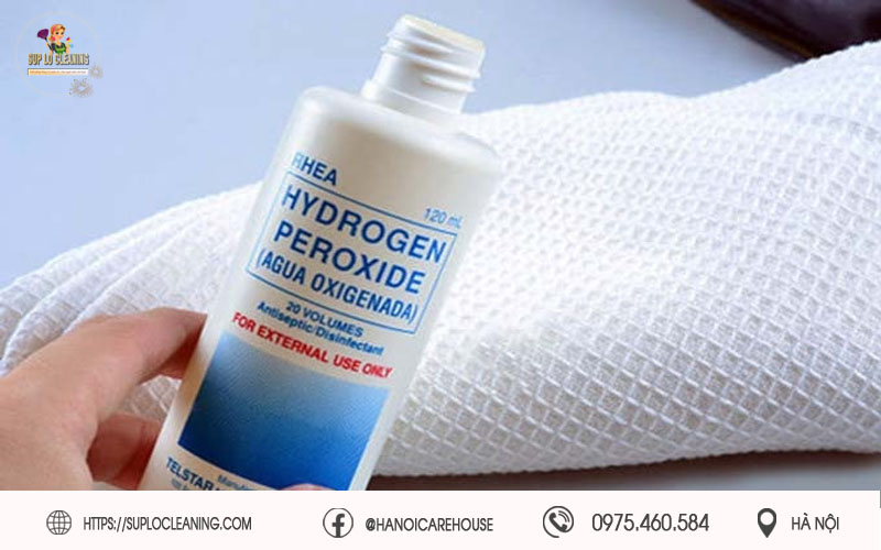 Cách làm sạch tường bị mốc tại nhà bằng Hydrogen Peroxide