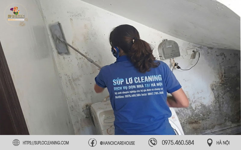 Dịch vụ tẩy mốc tường nhà tại Thanh Xuân
