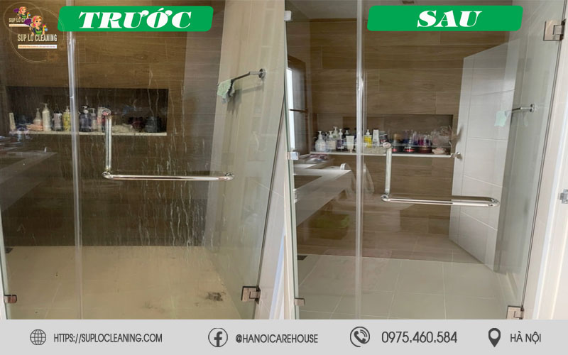 Trước và sau khi vệ sinh nhà tại Yên Nghĩa chuyên nghiệp, sạch sẽ