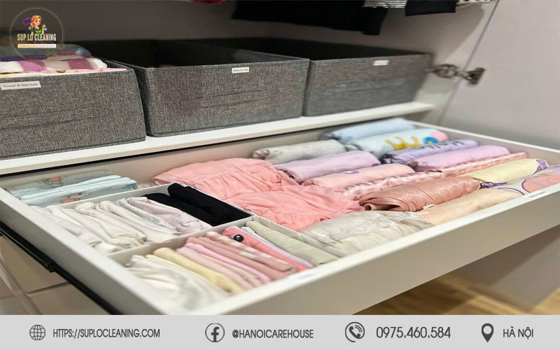 Súp Lơ Cleaning gấp đồ chuẩn KonMari giúp tủ đồ nhà bạn gọn gàng bất ngờ