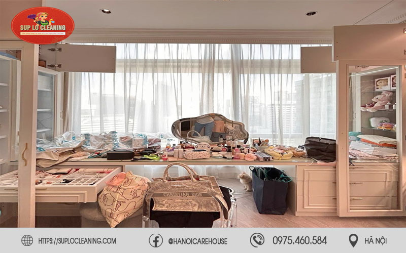 Tối ưu không gian tủ đồ thông minh cùng đội ngũ chuyên nghiệp Súp Lơ Cleaning