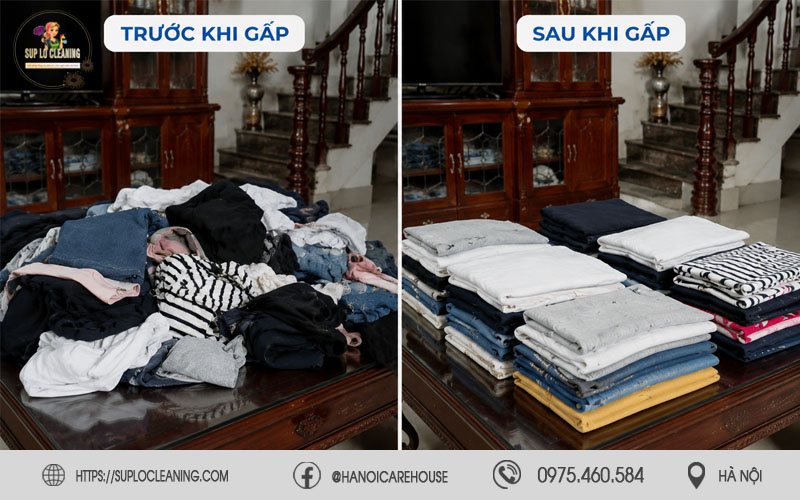 Hình ảnh thực tế tại nhà khi chưa sử dụng dịch vụ và sau khi sử dụng dịch vụ