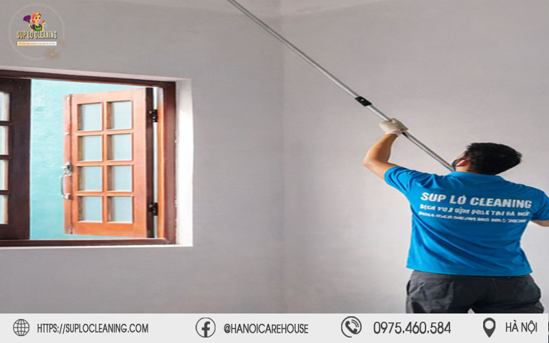Thợ Súp Lơ Cleaning ứng dụng công nghệ hóa sinh tiêu diệt tận gốc chân nấm mốc