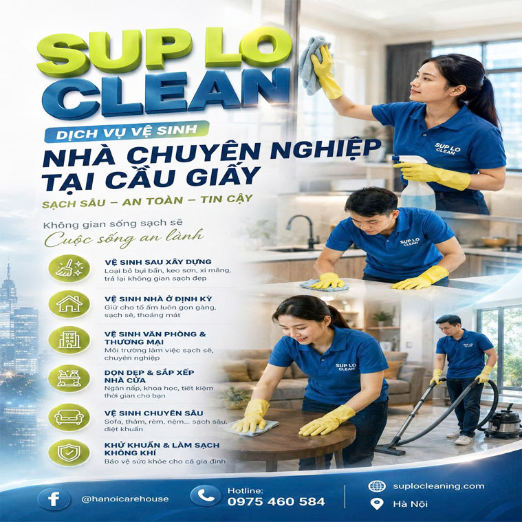Ve Sinh Nha Tai Cau Giay