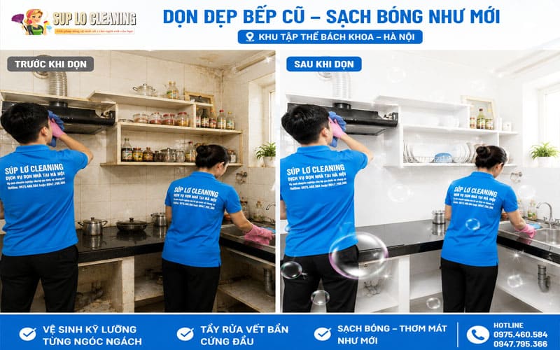 Dịch vụ dọn nhà trọn gói tại khu tập thể Bách Khoa, Hai Bà Trưng.