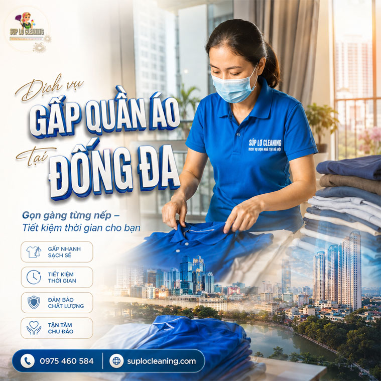 Gấp Quần Áo Tại Đống Đa ✅ Uy Tín, Chuyên Nghiệp Tại Nhà
