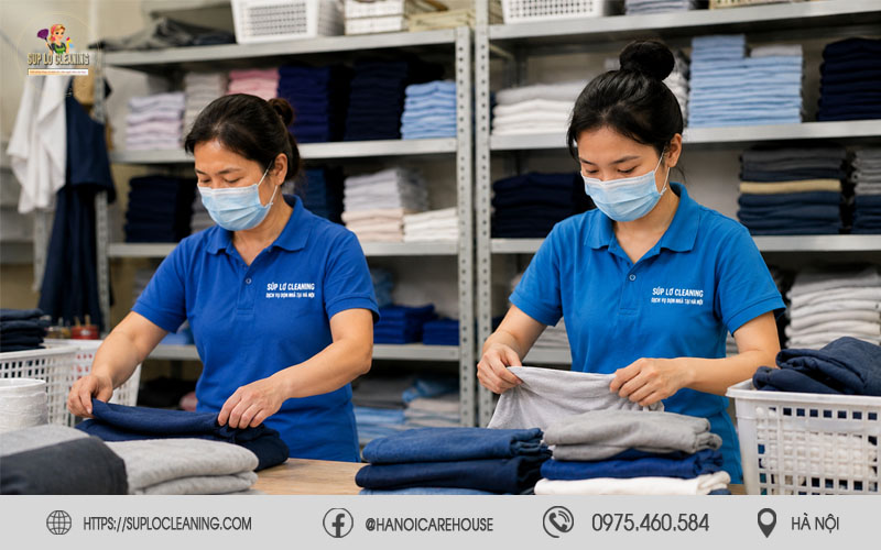 Dịch vụ gấp quần áo tại Nghĩa Đô tận nơi nhanh chóng