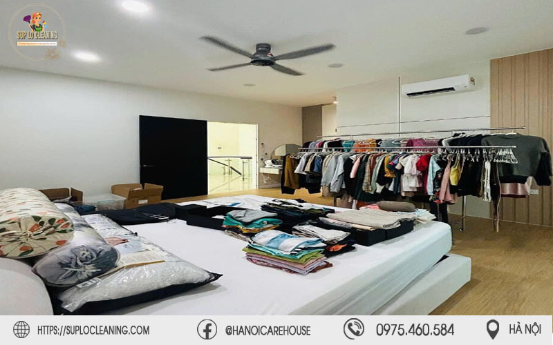 Tủ đồ gọn gàng chuẩn Nhật với dịch vụ gấp quần áo tại Phường Tây Tựu