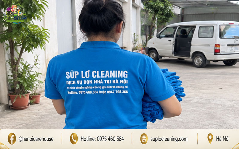 Nhân viên Súp Lơ Cleaning mang đến giải pháp sắp xếp không gian tủ đồ gọn gàng