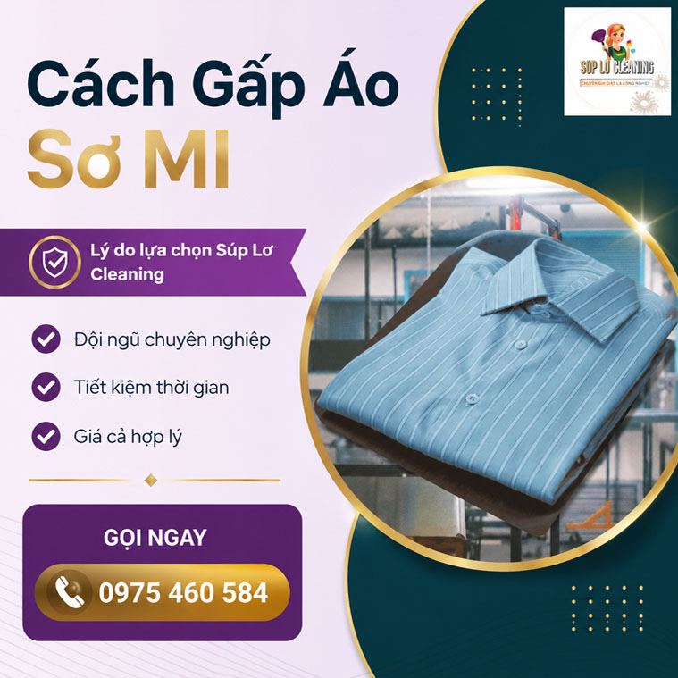 Cach Gap Ao So Mi