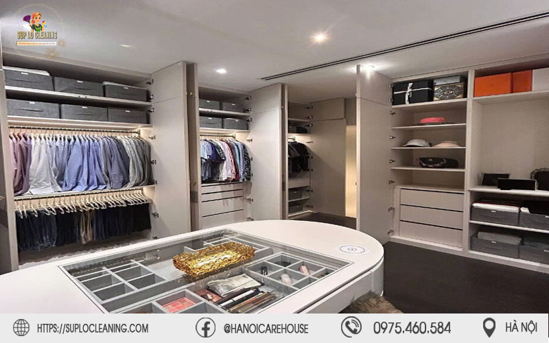 Mạng lưới phục vụ rộng khắp giúp tối ưu không gian tủ đồ gấp quần áo tại Hà Đông