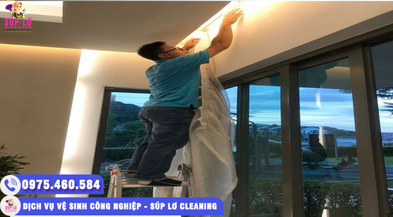 Dịch vụ giặt rèm tại quận Cầu Giấy của Súp Lơ Cleaning làm việc khắp các KĐT thuộc Q Cầu Giấy