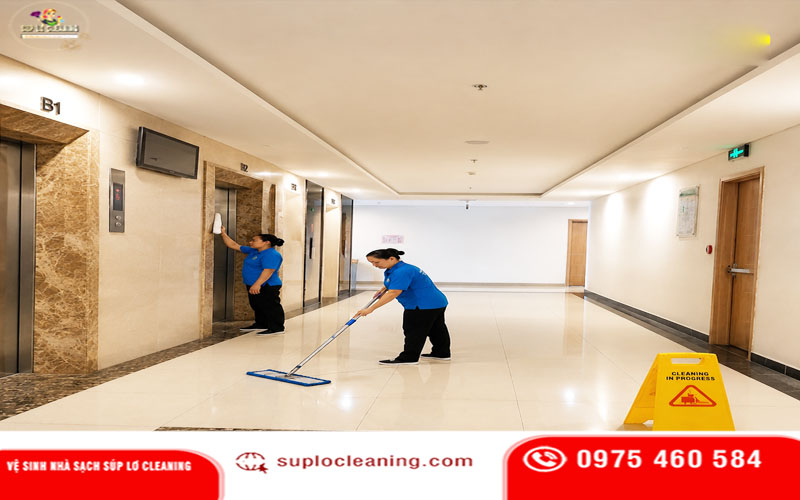 Dịch vụ vệ sinh thang máy văn phòng sạch đẹp, an toàn, chuyên nghiệp