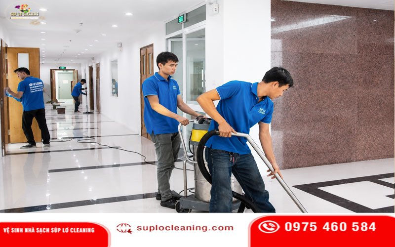 Quy trình làm sạch trong vệ sinh công nghiệp Hà Nội của Súp Lơ Cleaning chuyên nghiệp