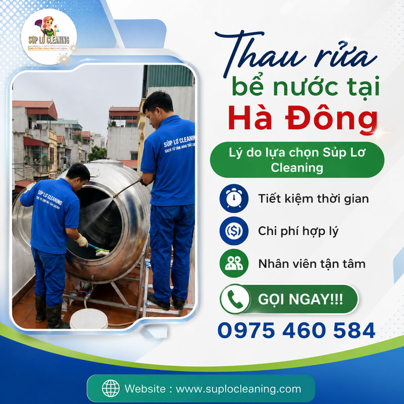 Thau Rua Be Nuoc Tai Ha Dong