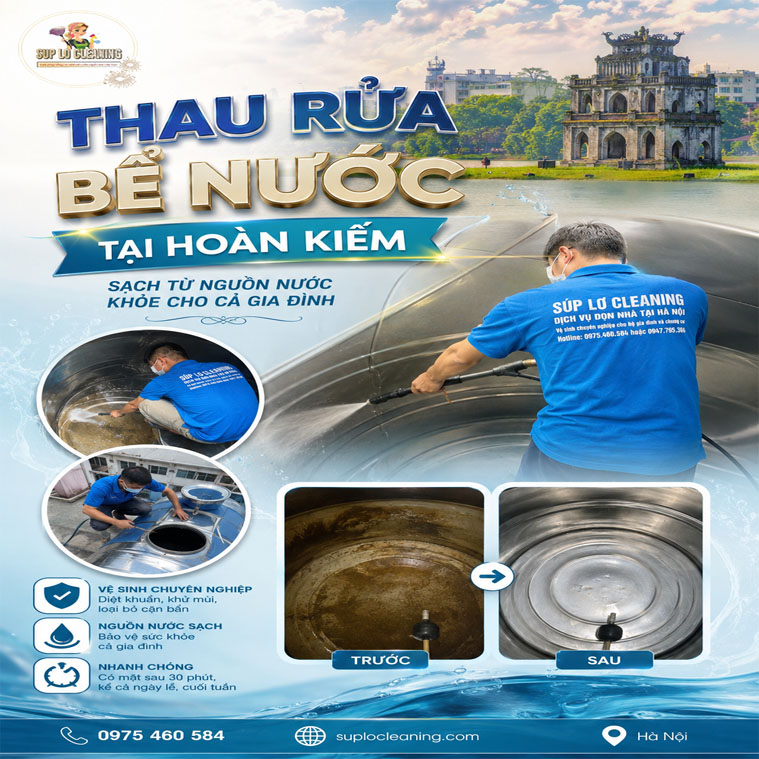 Thau Rua Be Nuoc Tai Hoan Kiem