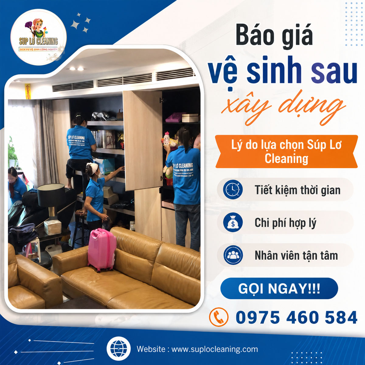Bao Gia Ve Sinh Sau Xay Dung