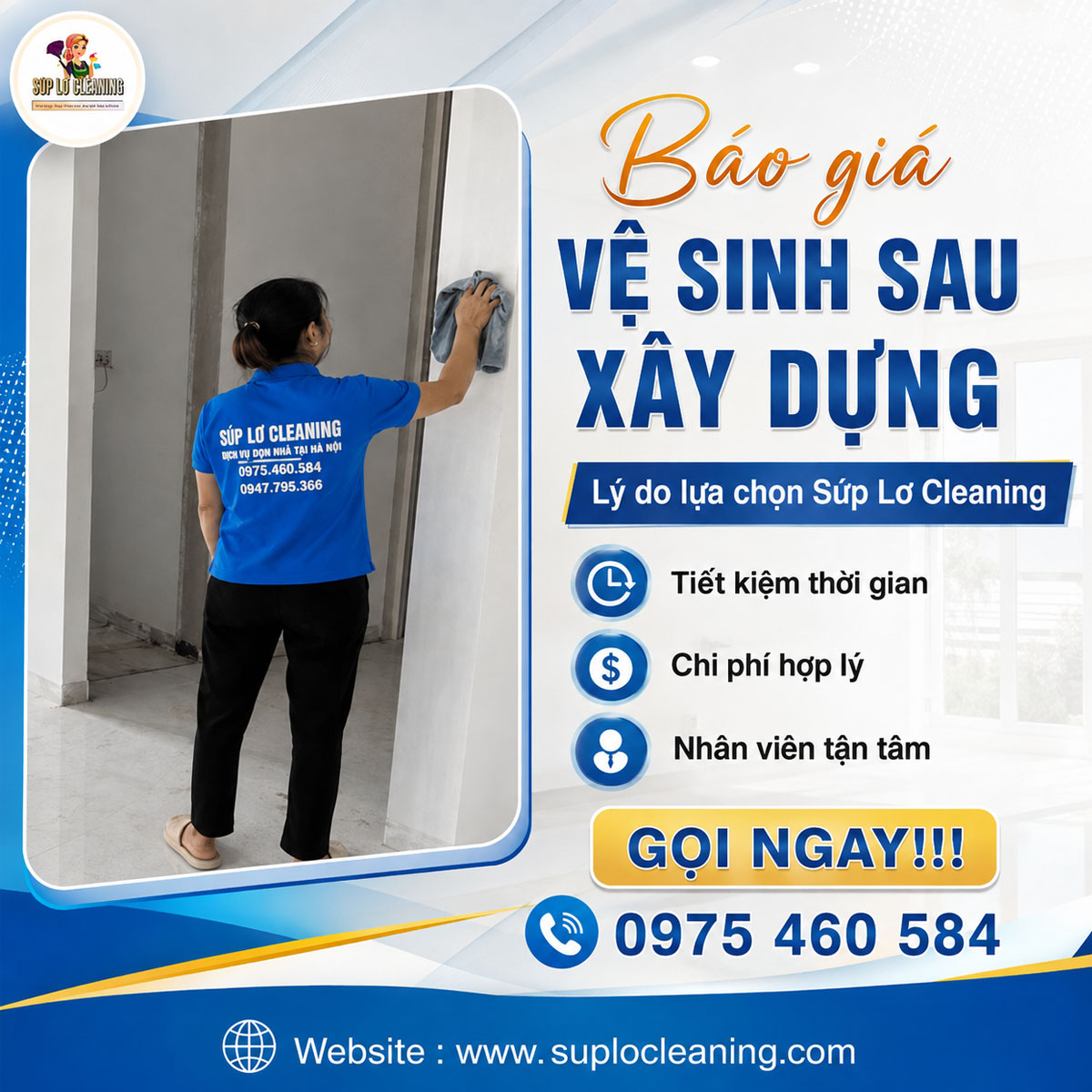 🏢 BÁO GIÁ VỆ SINH SAU XÂY DỰNG TẠI HÀ NỘI –  CHUYÊN NGHIỆP, TRỌN GÓI 🧹