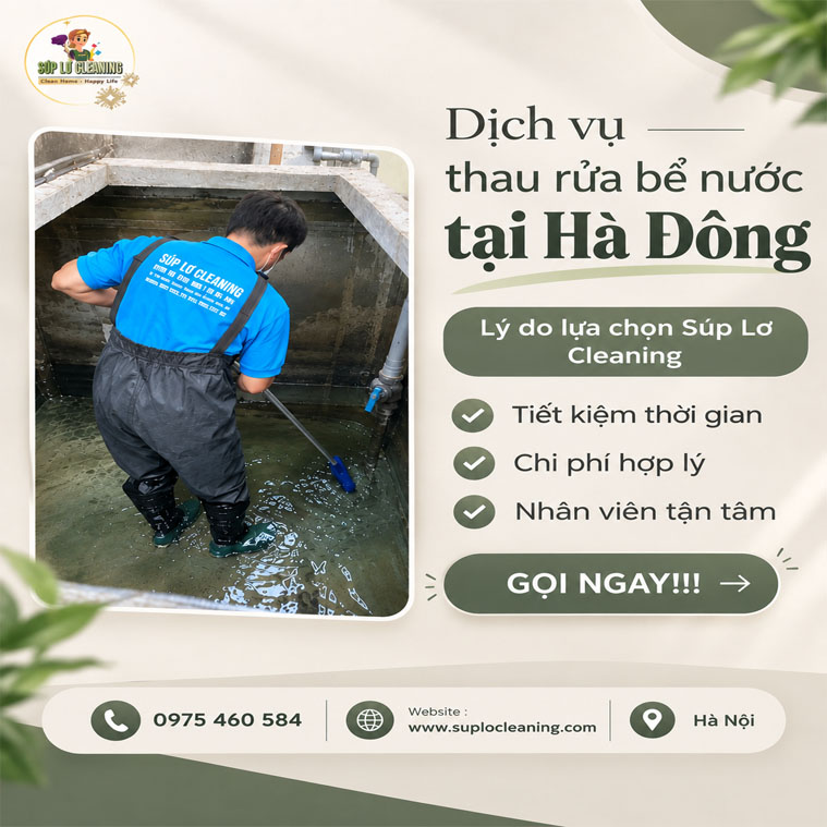 Thau Rua Be Nuoc Tai Ha Dong