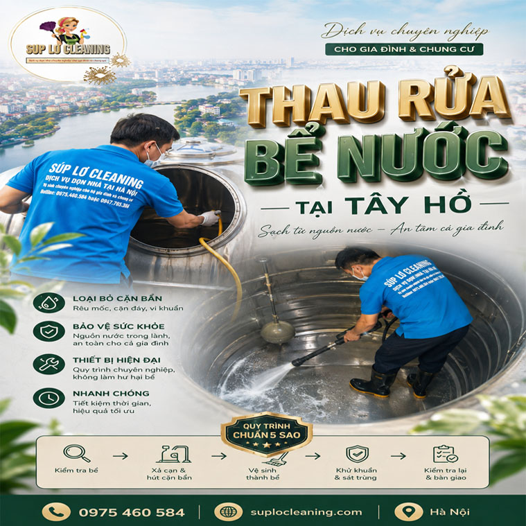 Thau Rua Be Nuoc Tai Tay Ho