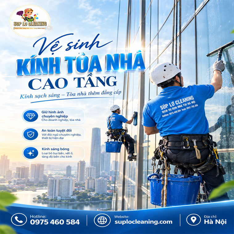 Ve Sinh Kinh Toa Nha Cao Tang