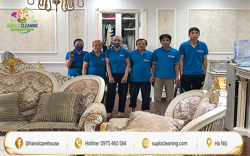Dịch vụ vệ sinh nhà mới tại Hà Nội của Súp Lơ Cleaning
