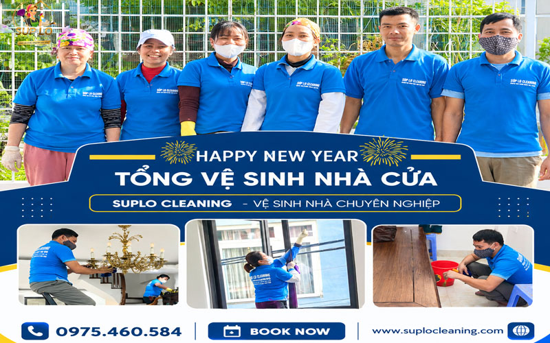 Quy trình dọn nhà đón Tết chuyên nghiệp